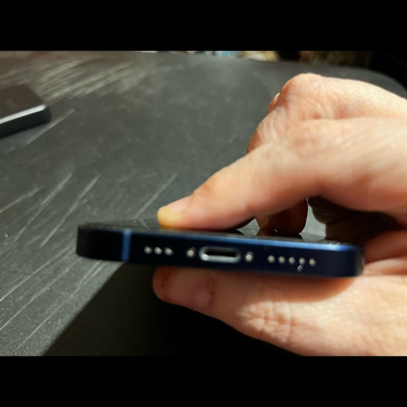 Cricket wireless blue iPhone 12 - Picture 1 of 5